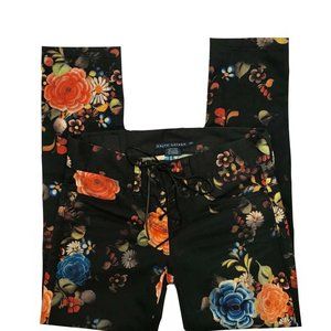 Ralph Lauren Floral Skinny Crop Ankle Jeans 26